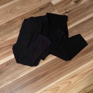 3 pair of crop torrid leggings